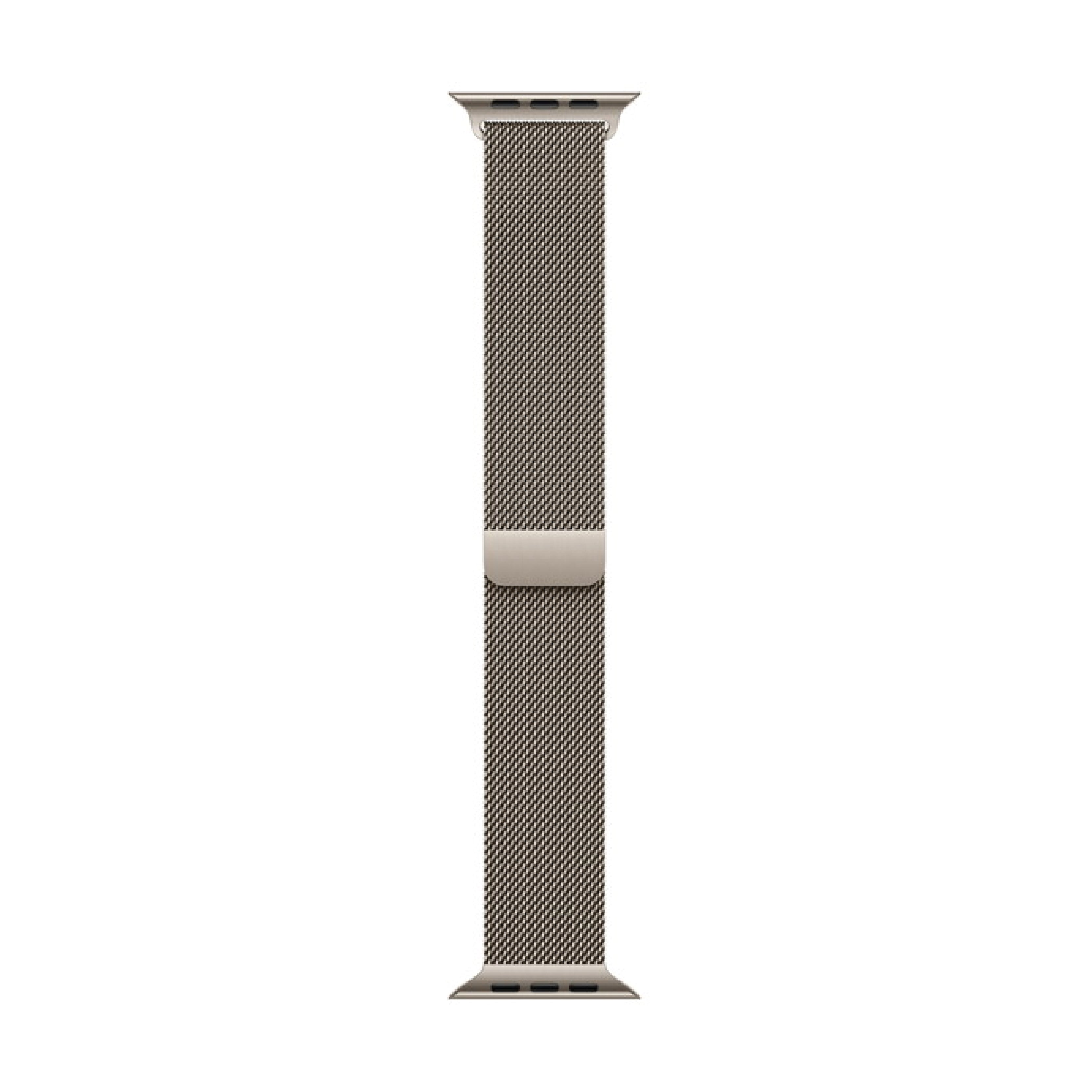 سوار ساعة Avalonflex من ليزل من الفولاذ المقاوم للصدأ بتصميم Milanese Loop لـ 42/44/45/46/49 ملم (S10) | شامبين فاتح سوار ساعة Avalonflex من ليزل من الفولاذ المقاوم للصدأ بتصميم Milanese Loop لـ 42/44/45/46/49 ملم (S10) | شامبين فاتح